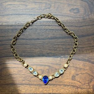 Vintage Monet Jeweled Necklace
